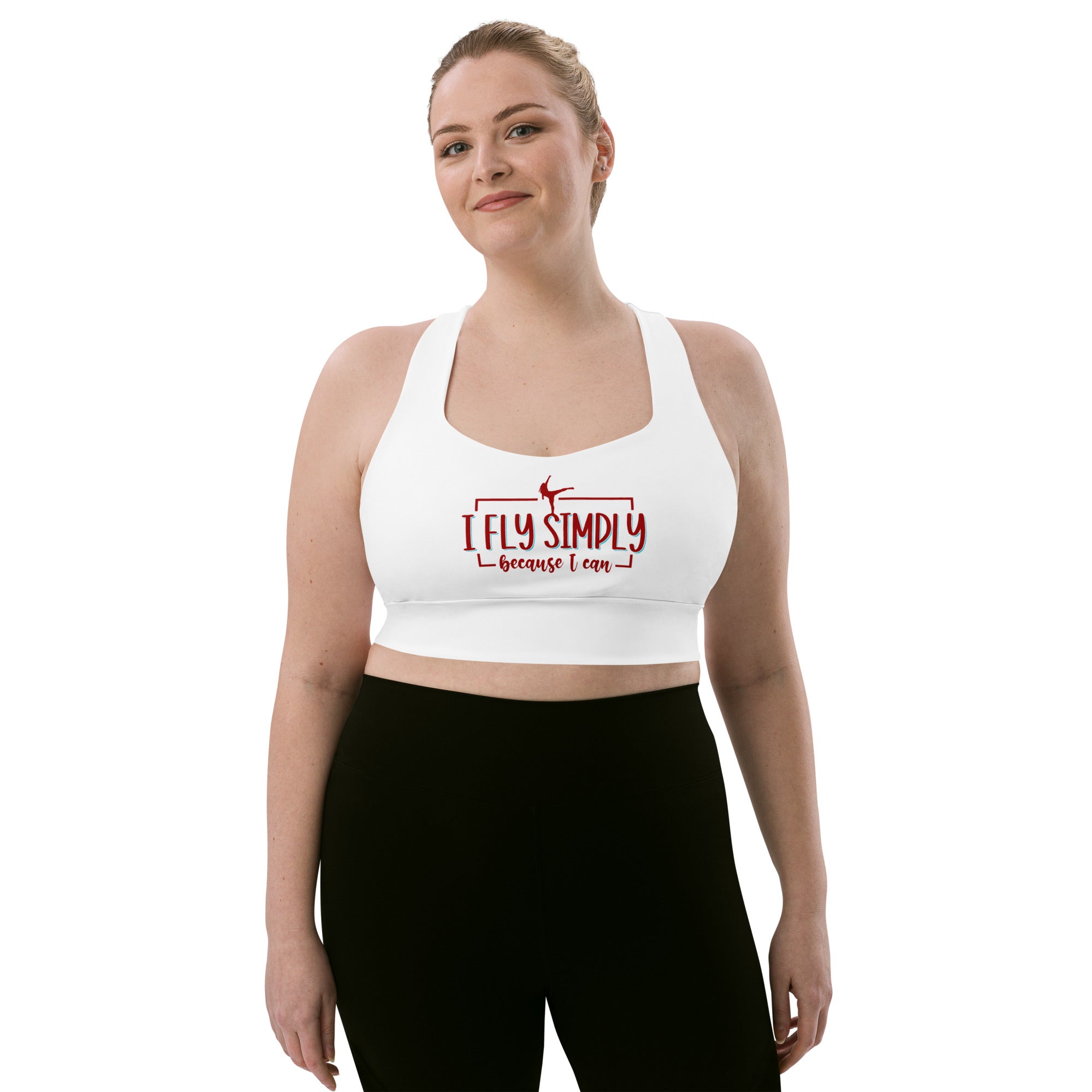 Longline sports bra