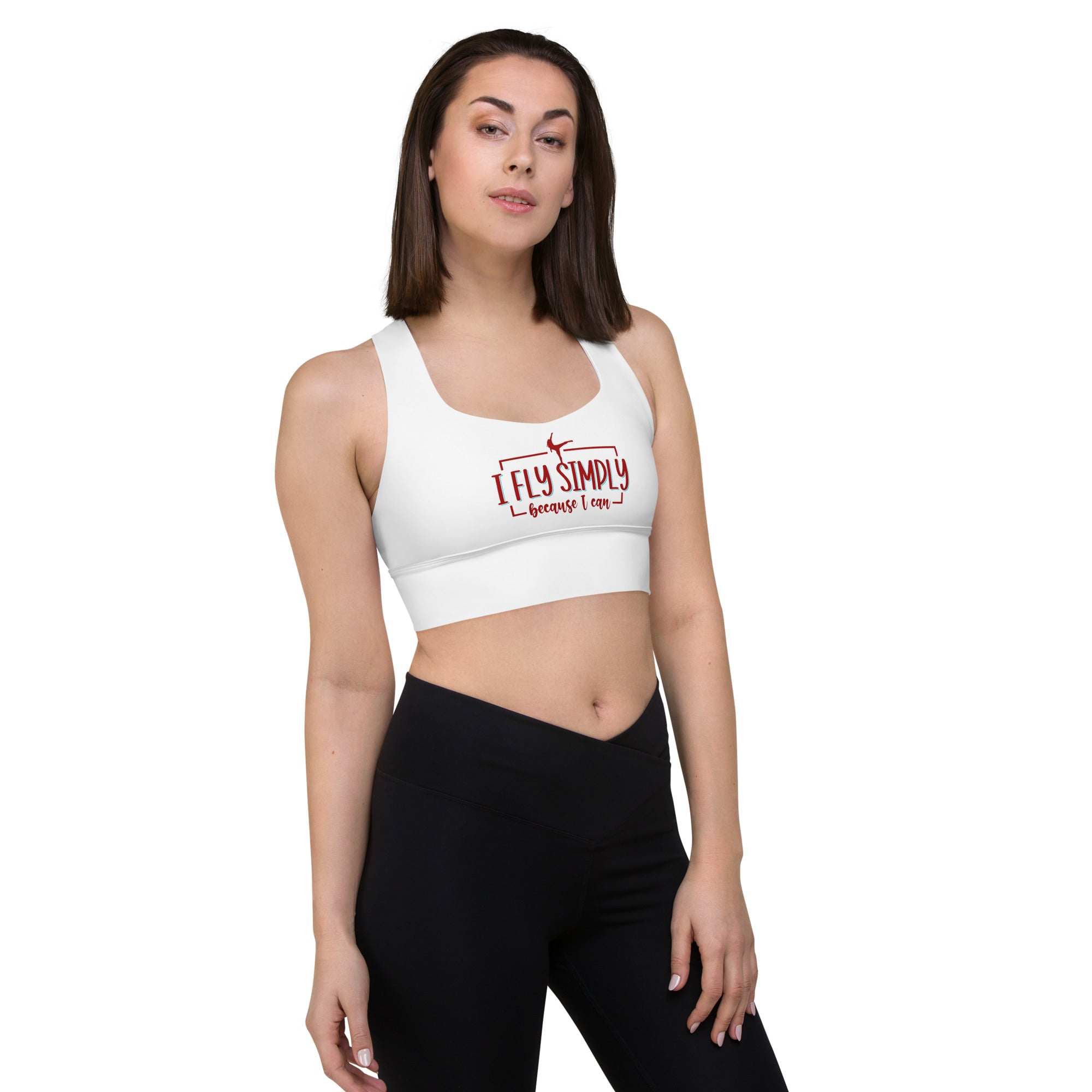 Longline sports bra